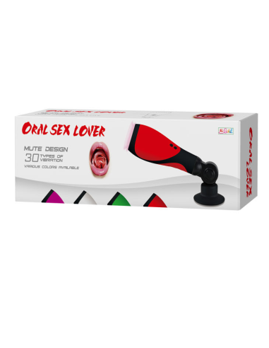 BAILE Oral Sex Lover: Masturbador Masculino con 30 Modos de Vibración | 100% Silicona FDA