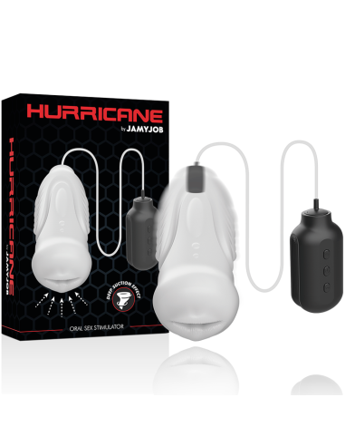 JAMYJOB - HURRICANE: El Mejor Succionador para Sexo Oral con 14 Modos de Estimulación