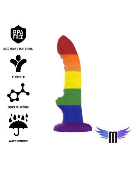MYTHOLOGY Colby Pride Dildo - Fantasías Únicas en Silicona Premium