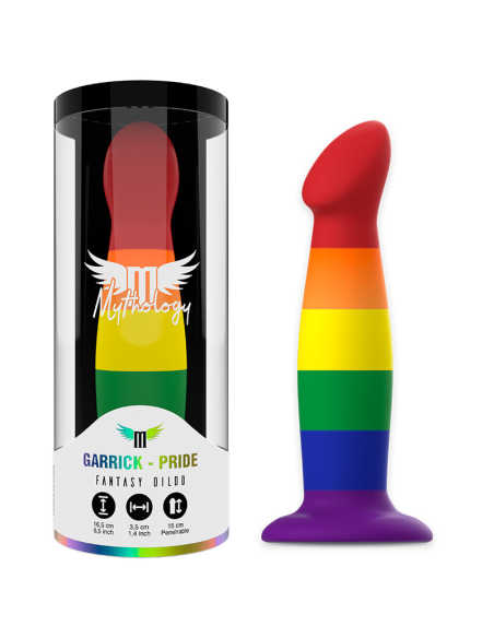 MYTHOLOGY - HER GARRICK PRIDE DILDO | Dildo Fantástico & Versátil de Silicona para Placer Único