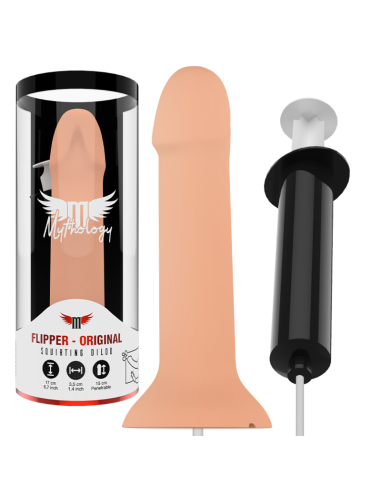 MYTHOLOGY Flipper Original Dildo EYACULADOR - Fantasías Placenteras y Versatilidad en Silicona Premium