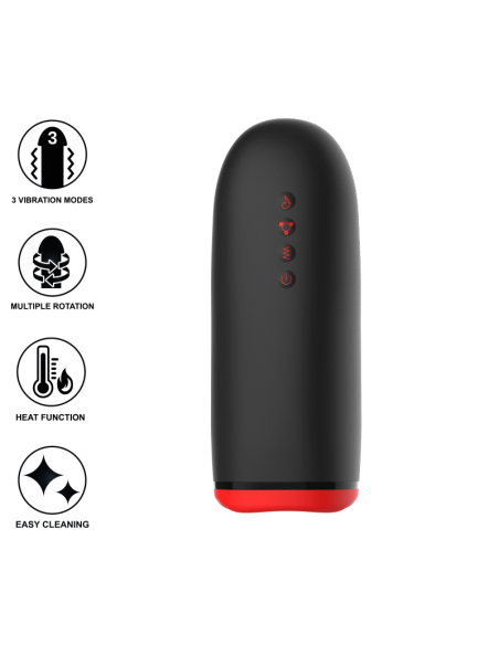 Masturbador SPIN-X de JAMYJOB: Rotación, Calor y Placer Sin Límites | Juguete Íntimo de Lujo