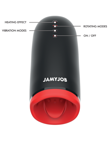 Masturbador SPIN-X de JAMYJOB: Rotación, Calor y Placer Sin Límites | Juguete Íntimo de Lujo