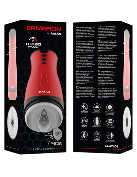 JAMYJOB Dameron - Masturbador de Succión y Vibración