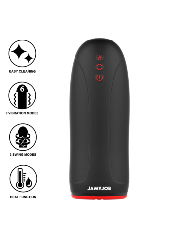 JAMYJOB SWING-R: Masturbador Masculino con Calor, Oscilación y Vibración - Placer Inigualable