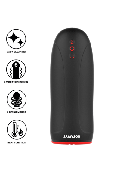 JAMYJOB SWING-R: Masturbador Masculino con Calor, Oscilación y Vibración - Placer Inigualable