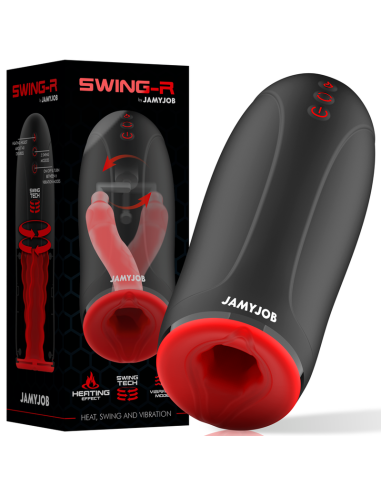 JAMYJOB SWING-R: Masturbador Masculino con Calor, Oscilación y Vibración - Placer Inigualable