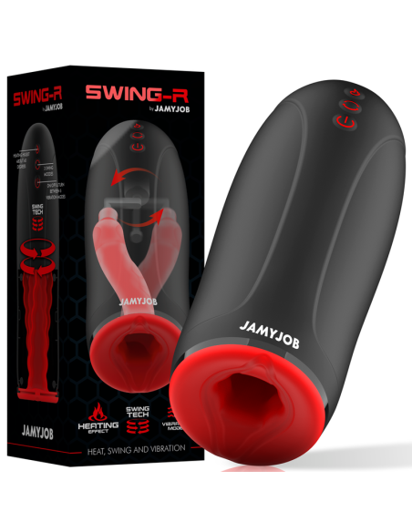 JAMYJOB SWING-R: Masturbador Masculino con Calor, Oscilación y Vibración - Placer Inigualable