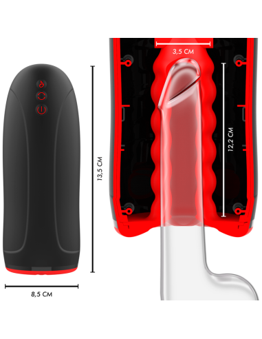 JAMYJOB SWING-R: Masturbador Masculino con Calor, Oscilación y Vibración - Placer Inigualable