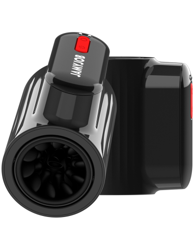 JAMYJOB VORTEX - Masturbador Turbo 360° con Empuje y Rotación | Placer Masculino Intenso