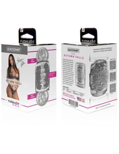 FLESHLIGHT - QUICKSHOT AUTUMN FALLS Masturbador Doble | SexPlace.MX