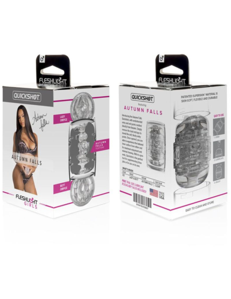 FLESHLIGHT - QUICKSHOT AUTUMN FALLS Masturbador Doble | SexPlace.MX