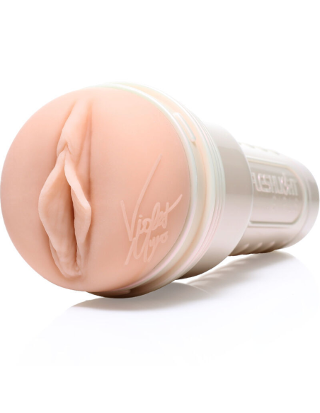FLESHLIGHT Violet Myers Waifu + Universal Launch + Lubricante Aqua 50ml - La Experiencia Sexual Definitiva