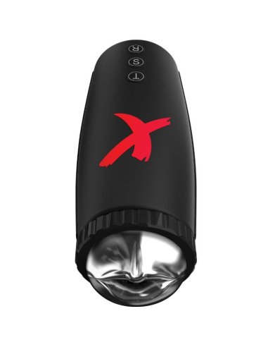 PDX ELITE - Masturbador Masculino Moto Bator: Placer Sin Manos con Doble Motor y Succión
