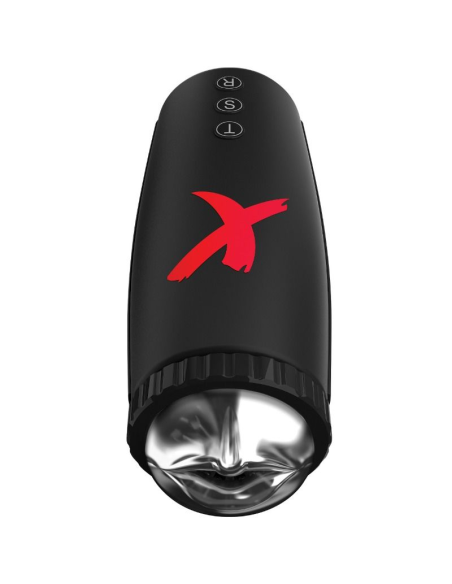 PDX ELITE - Masturbador Masculino Moto Bator: Placer Sin Manos con Doble Motor y Succión