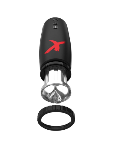 PDX ELITE - Masturbador Masculino Moto Bator: Placer Sin Manos con Doble Motor y Succión