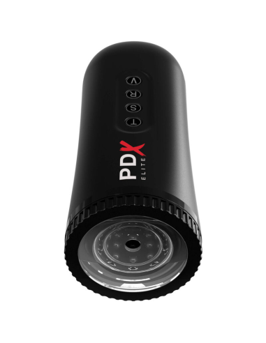 PDX ELITE Moto Blower: Masturbador Avanzado con Succión, Vibración y Movimiento Automático