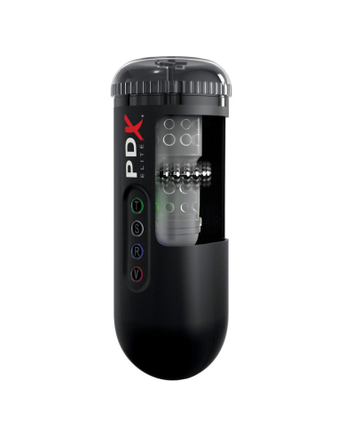 PDX ELITE Moto Blower: Masturbador Avanzado con Succión, Vibración y Movimiento Automático