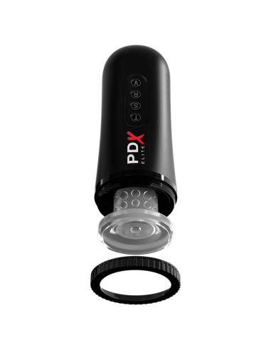 PDX ELITE Moto Blower: Masturbador Avanzado con Succión, Vibración y Movimiento Automático