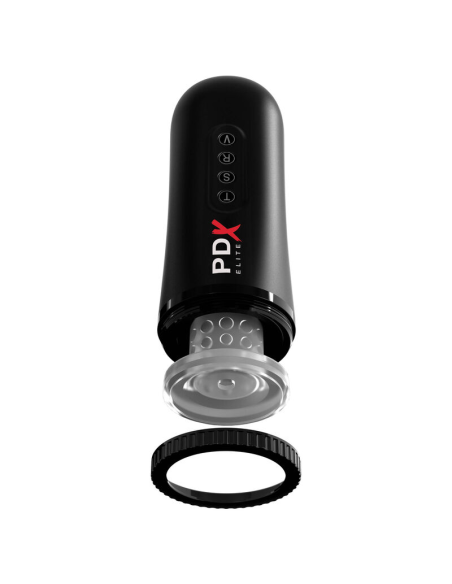 PDX ELITE Moto Blower: Masturbador Avanzado con Succión, Vibración y Movimiento Automático