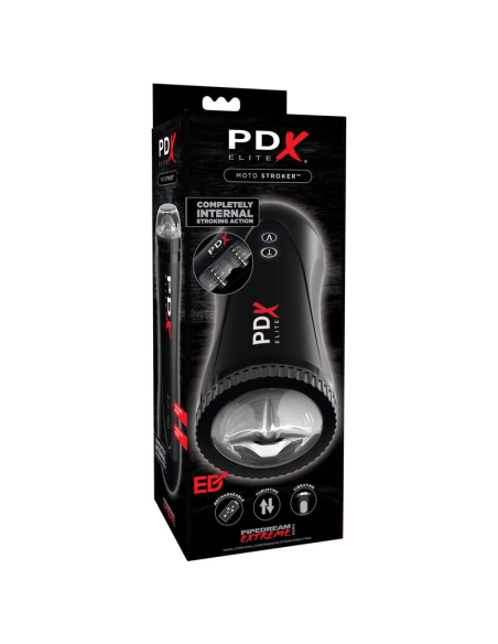 PDX ELITE Moto Stroker: Masturbador Automático con Vibración y Estimulación Avanzada