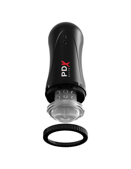 PDX ELITE Moto Stroker: Masturbador Automático con Vibración y Estimulación Avanzada