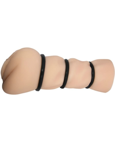 CRAZY BULL - VAGINA MASTURBADOR CON ANILLOS | SexPlace.MX