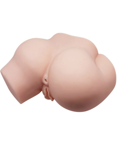 CRAZY BULL - Trasero con Vagina y Ano Realistas, Vibración Potente para Placer Infinito