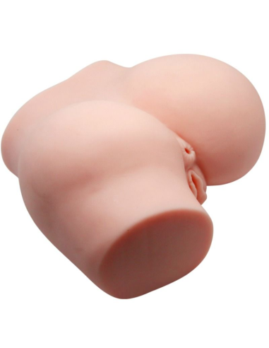 CRAZY BULL - Trasero con Vagina y Ano Realistas, Vibración Potente para Placer Infinito