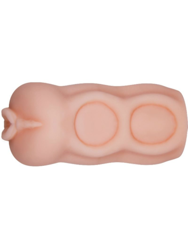 CRAZY BULL - Lillian Masturbador Vagina 13 cm: Compacto, Realista y Portátil para Placer Instantáneo