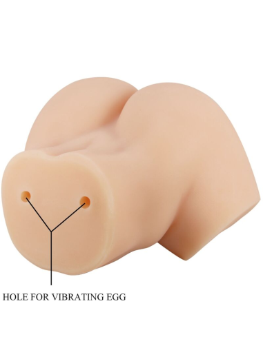 CRAZY BULL - Vagina y Ano Realistas con Vibrador | Placer Inigualable