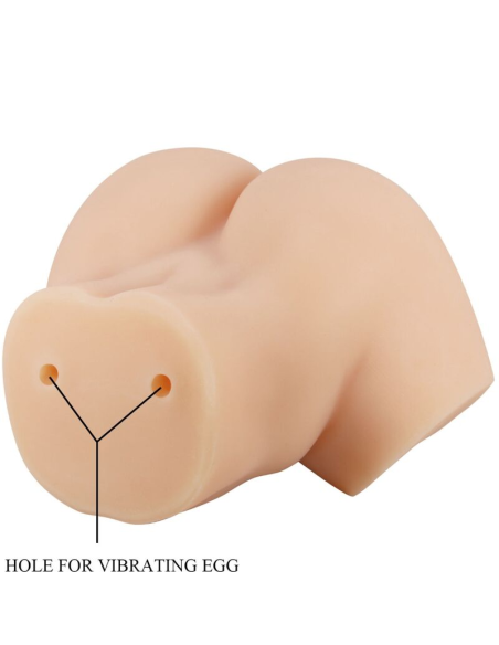 CRAZY BULL - Vagina y Ano Realistas con Vibrador | Placer Inigualable