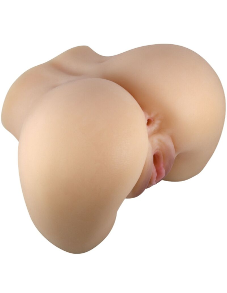 CRAZY BULL - Vagina y Ano Realistas con Vibrador Mila | Placer Realista y Estimulante