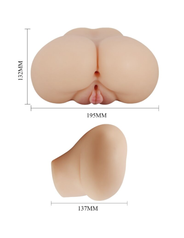 CRAZY BULL - VIBRADOR REALISTA PARA VAGINA Y ANO | Doble Estimulación y Placer Infinito