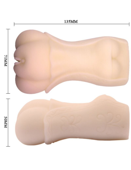 CRAZY BULL - MASTURBADOR WATER SKIN VAGINA: Placer Realista y Autolubricante para Hombres