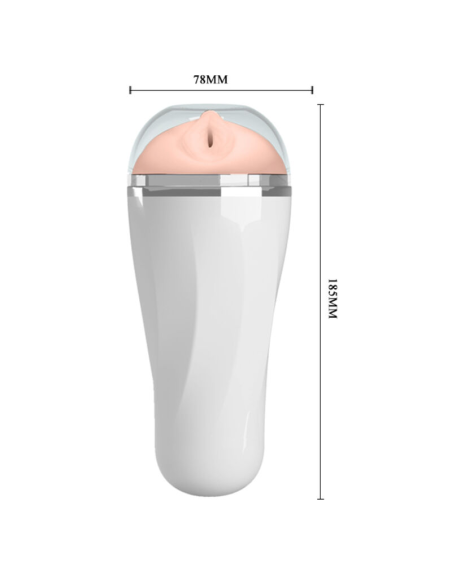 CRAZY BULL - TRISH MASTURBADOR 3D VAGINA REUTILIZABLE CON TACTO REALista