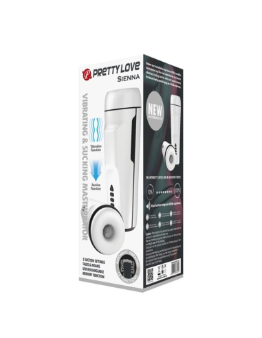 PRETTY LOVE - SIENNA Masturbador Vibración, Voz Y Succión| SexPlace.MX