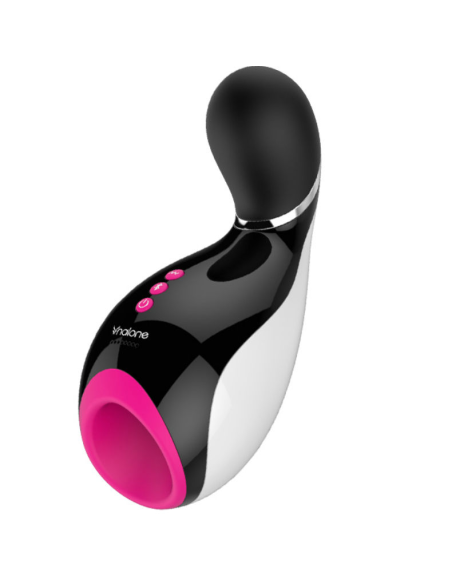 NALONE OXXY - Masturbador de Alta Tecnología con Bluetooth, 7 Modos de Vibración y Succión Intensos