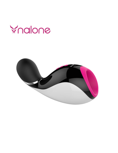 NALONE OXXY - Masturbador de Alta Tecnología con Bluetooth, 7 Modos de Vibración y Succión Intensos