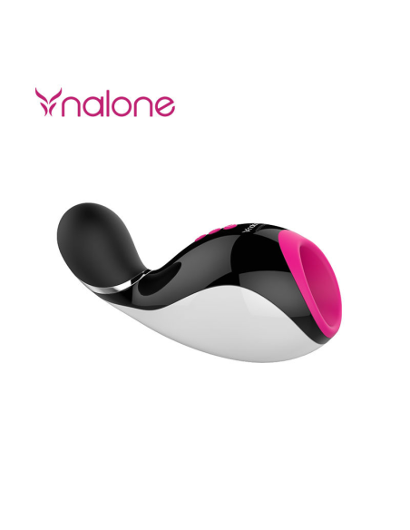 NALONE OXXY - Masturbador de Alta Tecnología con Bluetooth, 7 Modos de Vibración y Succión Intensos
