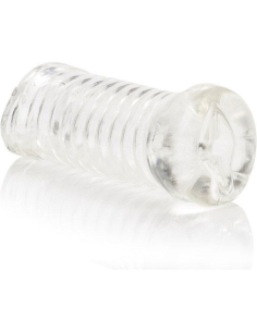 Masturbador Vagina Transparente CALEXOTICS - Placer Suave y Flexibilidad Inigualable