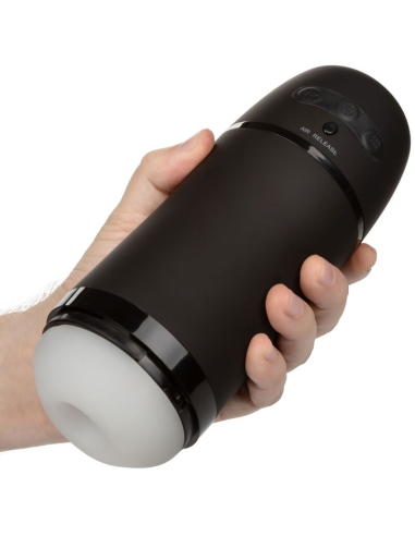 Masturbador CALEXOTICS Optimum Power: Vibración y Succión para Placer Personalizado
