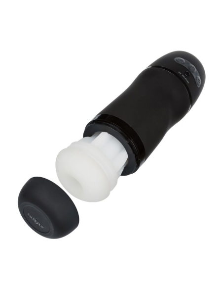 Masturbador CALEXOTICS Optimum Power: Vibración y Succión para Placer Personalizado