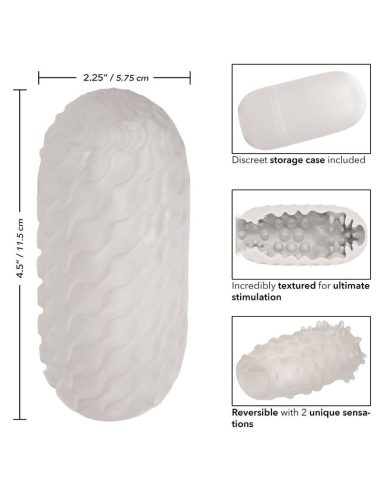 CALEXOTICS - REVERSIBLE NUBBY STROKER | SexPlace.MX