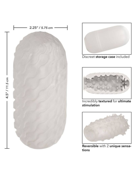 CALEXOTICS - REVERSIBLE NUBBY STROKER | SexPlace.MX