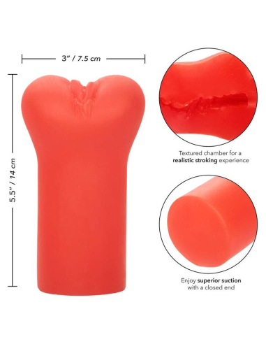 CALEXOTICS - CHEAP THRILLS THE SHE DEVIL: Masturbador Ultra Suave con Textura Realista para Pasiones Ardientes