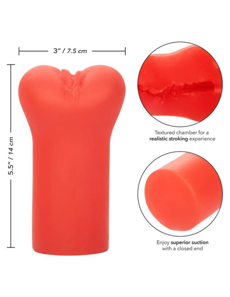 CALEXOTICS - CHEAP THRILLS THE SHE DEVIL: Masturbador Ultra Suave con Textura Realista para Pasiones Ardientes