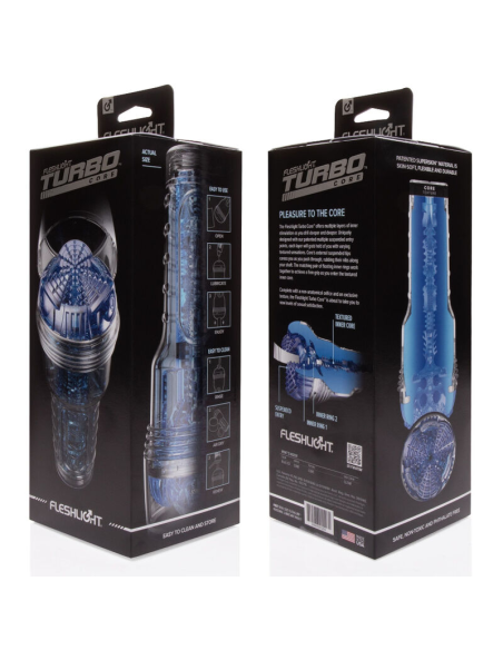 FLESHLIGHT - TURBO CORE BLUE ICE | SexPlace.MX