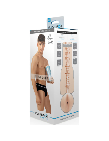 FLESHJACK - Reno Gold Golden Boy Ano | SexPlace.MX