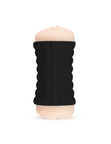 Masturbador Doble Gumy Womanvibe: Sensación Realista y Versatilidad para el Placer Masculino